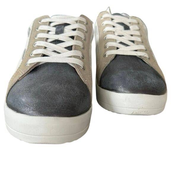 DIBA TRUE Yuli Ana Sneaker in White and Black Leather, Size 11, New in Box - Picture 13 of 16